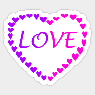 Heart Love Sticker